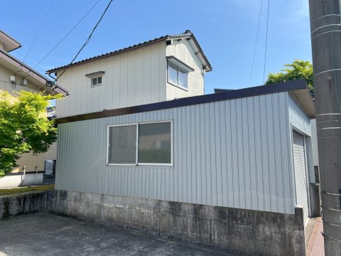 鉄骨車庫のフルリフォーム