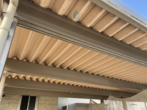 富山県 カーポート修理｜ペフ剥がれ対策